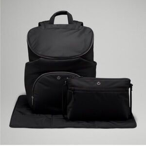 Lululemon Parent Backpack, Crossbody Pouch & Changing Pad